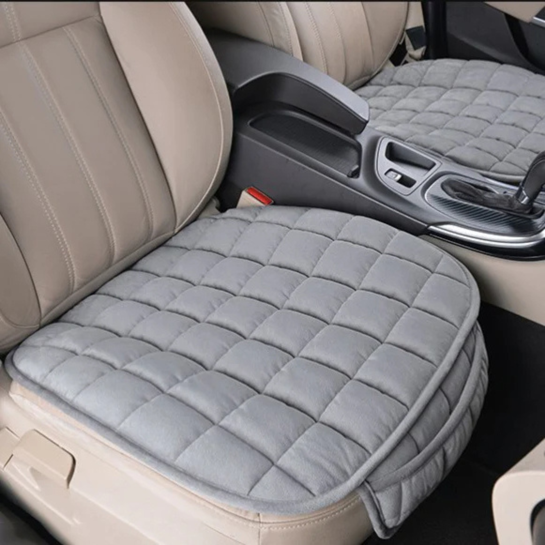 ComfortPad™ Luxe | Cojín acolchado para asiento con bolsa organizadora