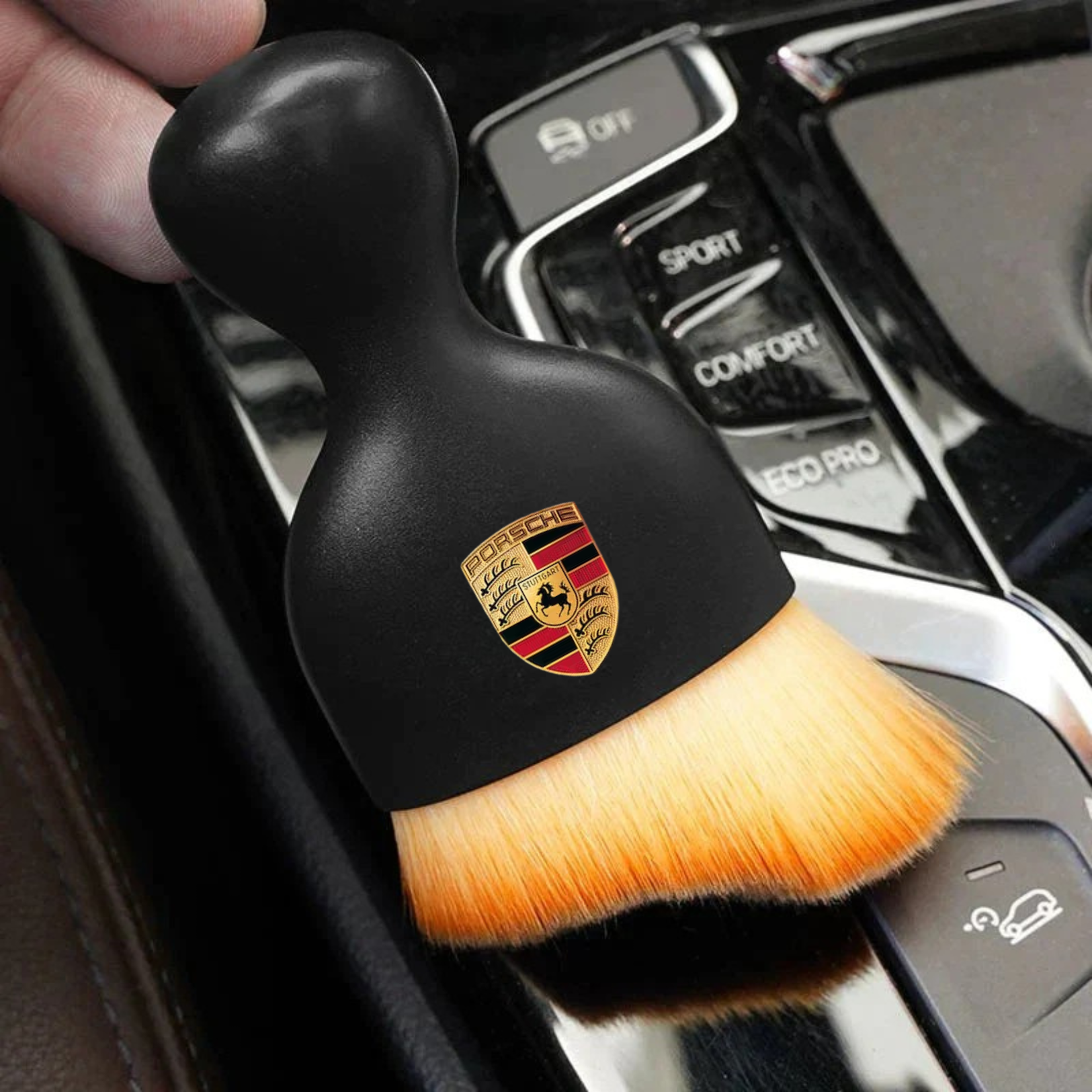 P40 PRO | Brocha de detallado de precisión con el logo de tu carro