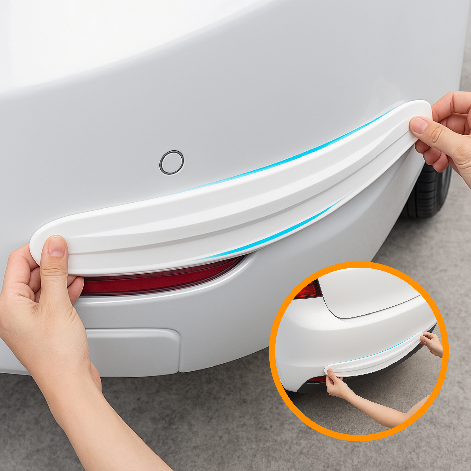 BumperFlex™ Guard | Protector elegante para defensa trasera