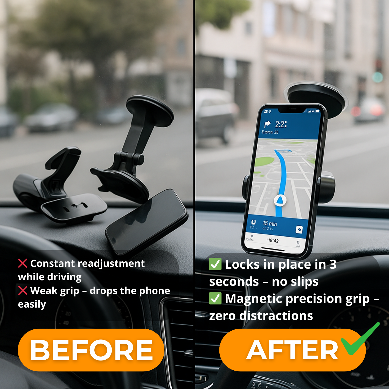 MagnaLock PRO | El soporte para celular revolucionario que no se mueve