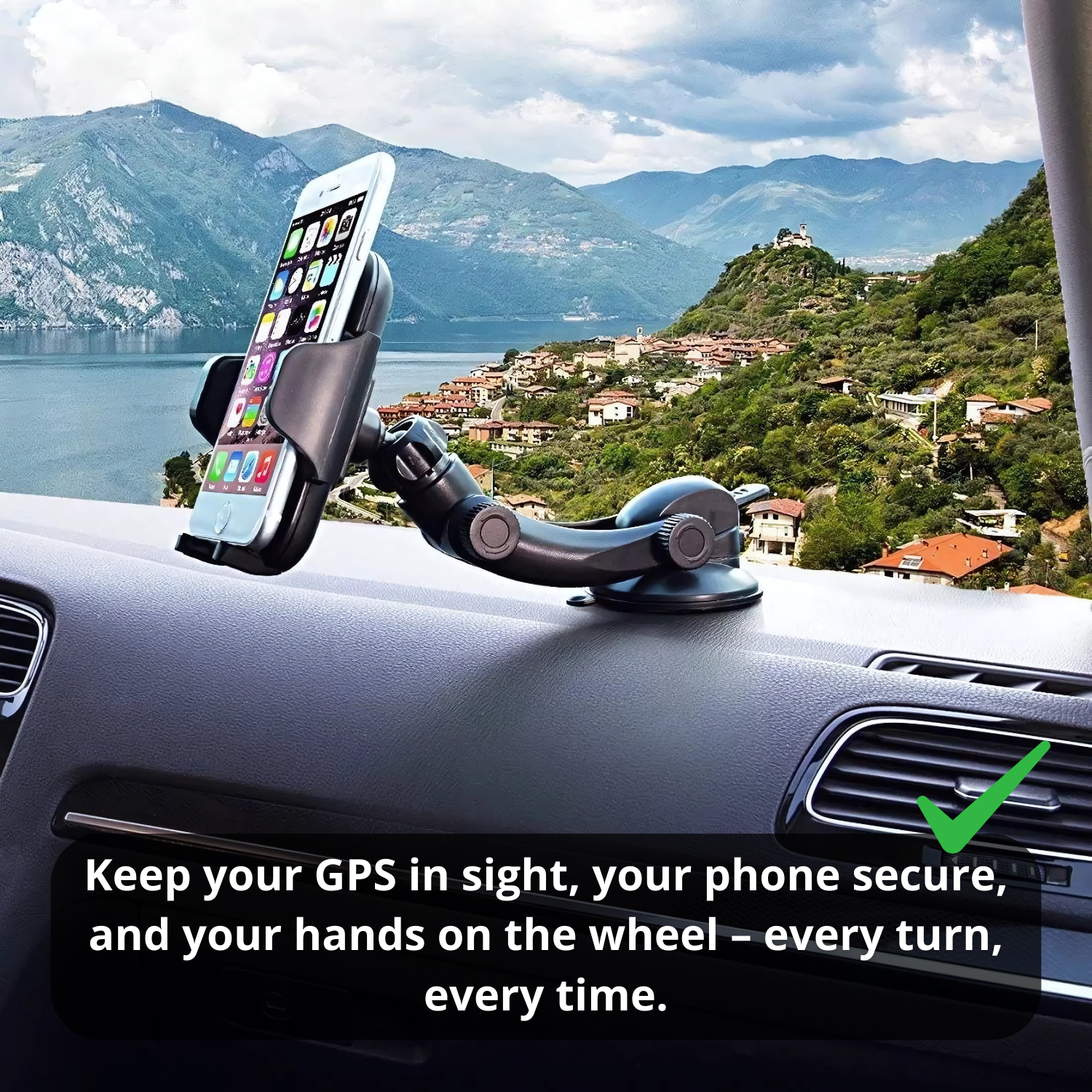 SafeDock 360 | Soporte para celular firme con giro de 360°