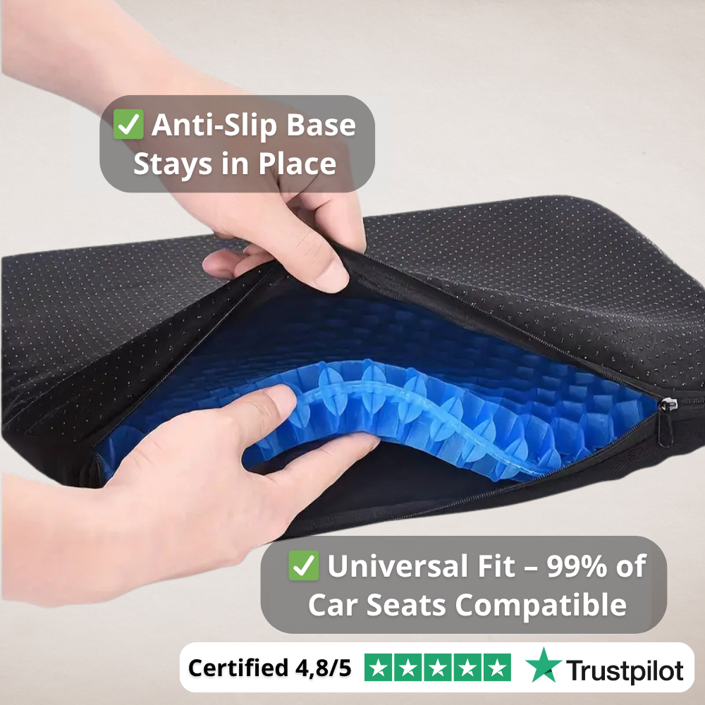DriveComfort PRO | Diseñado para viajes largos. Hecho para un alivio real.