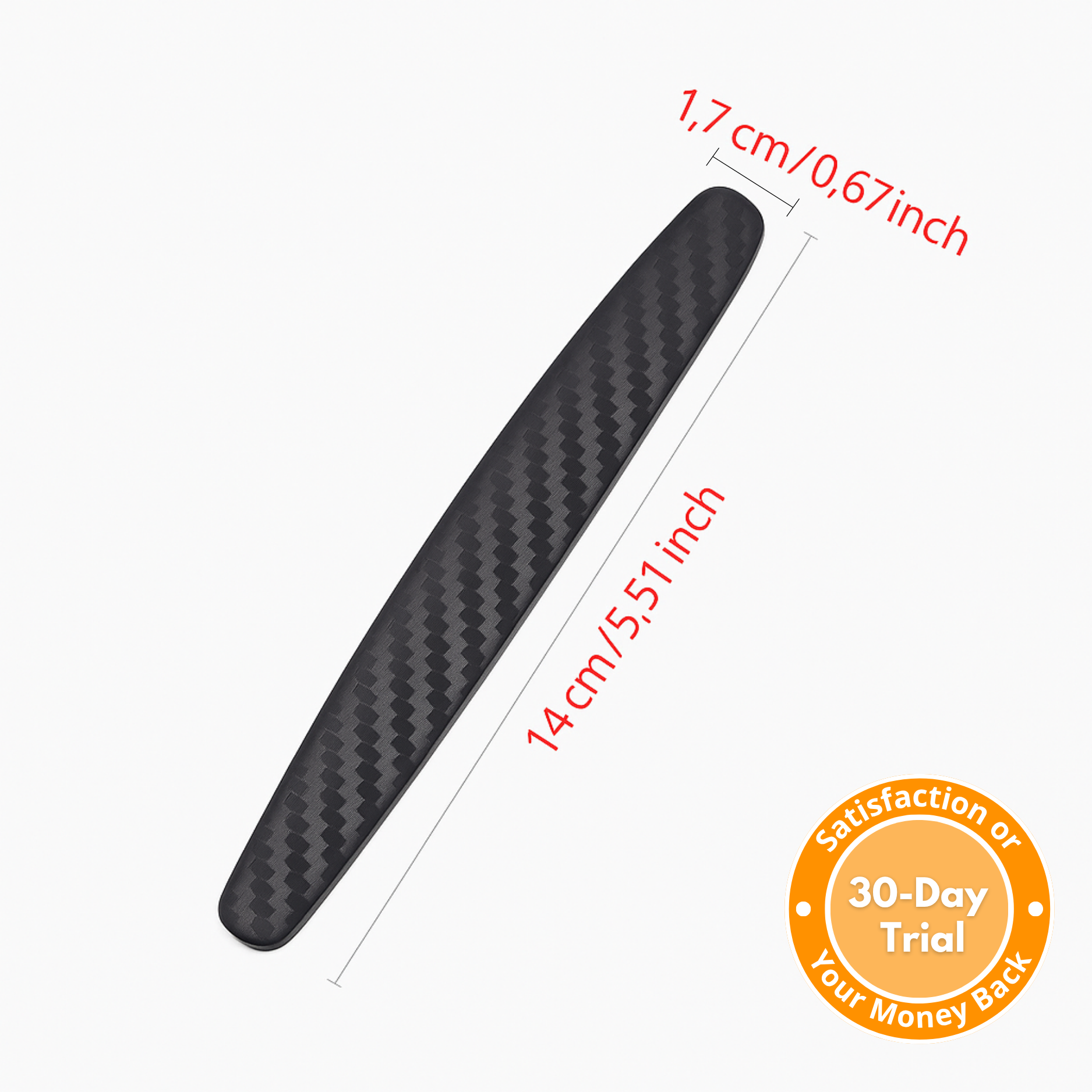 MirrorEdge Guard | Protector estilo carbono para espejos laterales (2 piezas)