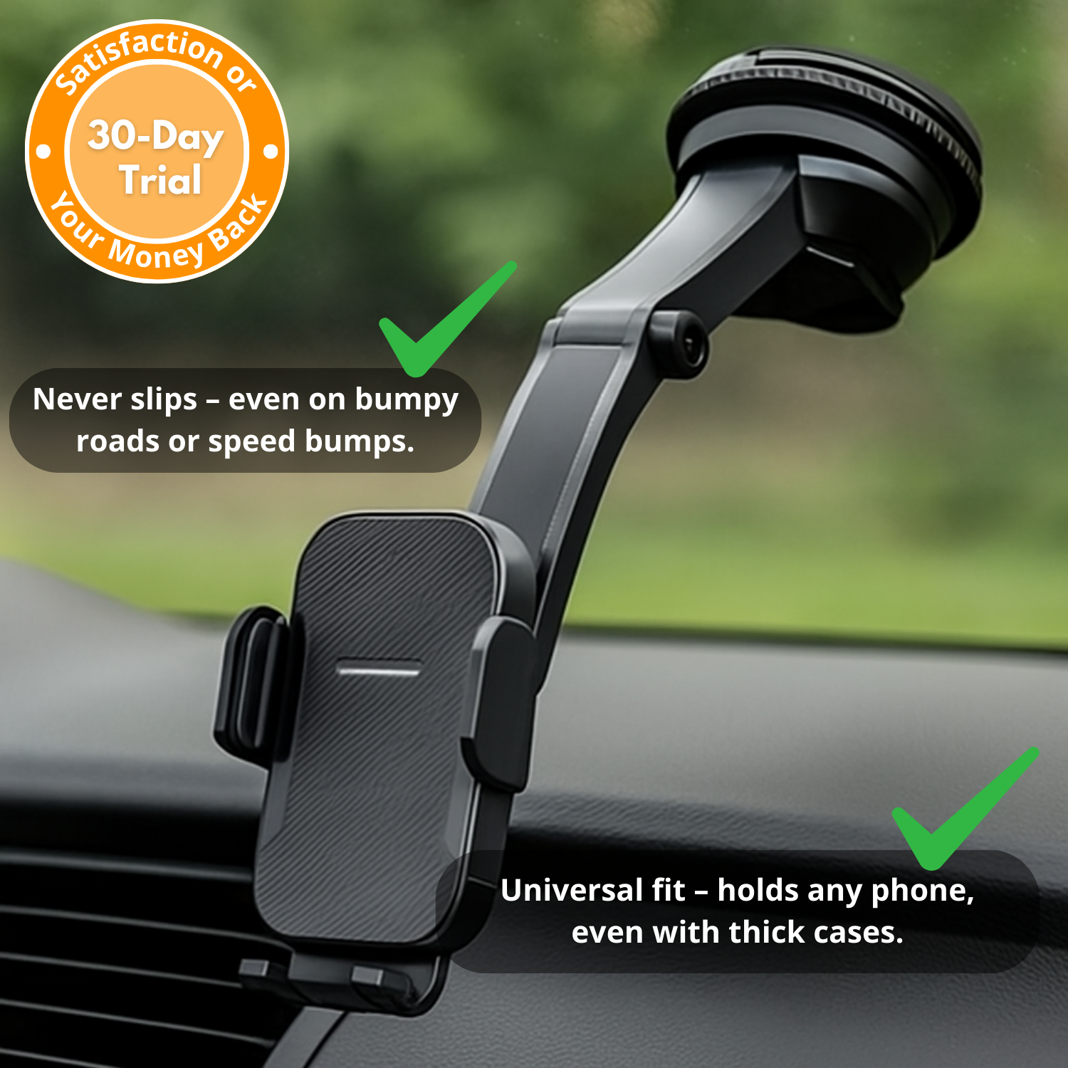 SafeDock 360 | Soporte para celular firme con giro de 360°