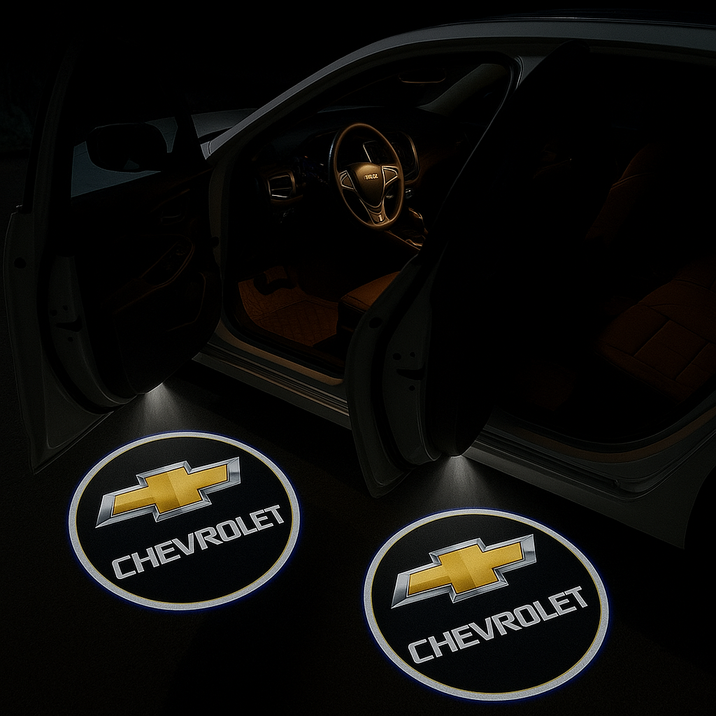 CarLight PRO | Proyectores LED premium con el logo de tu carro para puertas