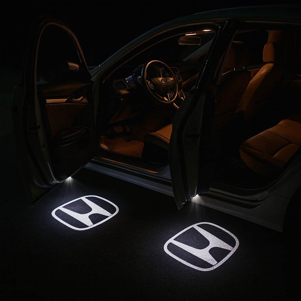 CarLight PRO | Proyectores LED premium con el logo de tu carro para puertas