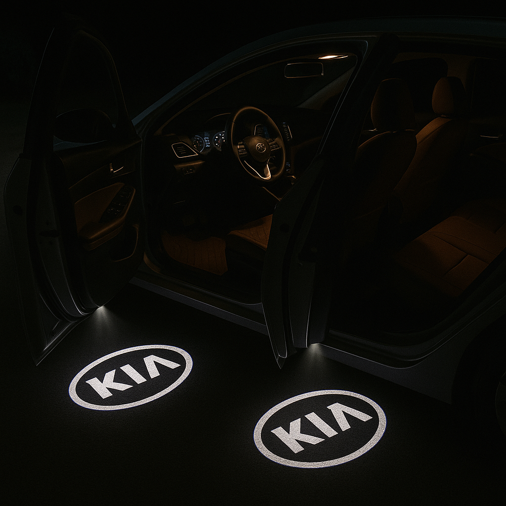 CarLight PRO | Proyectores LED premium con el logo de tu carro para puertas