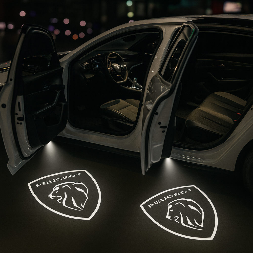 CarLight PRO | Proyectores LED premium con el logo de tu carro para puertas