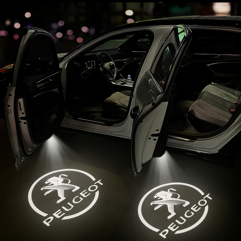 CarLight PRO | Proyectores LED premium con el logo de tu carro para puertas