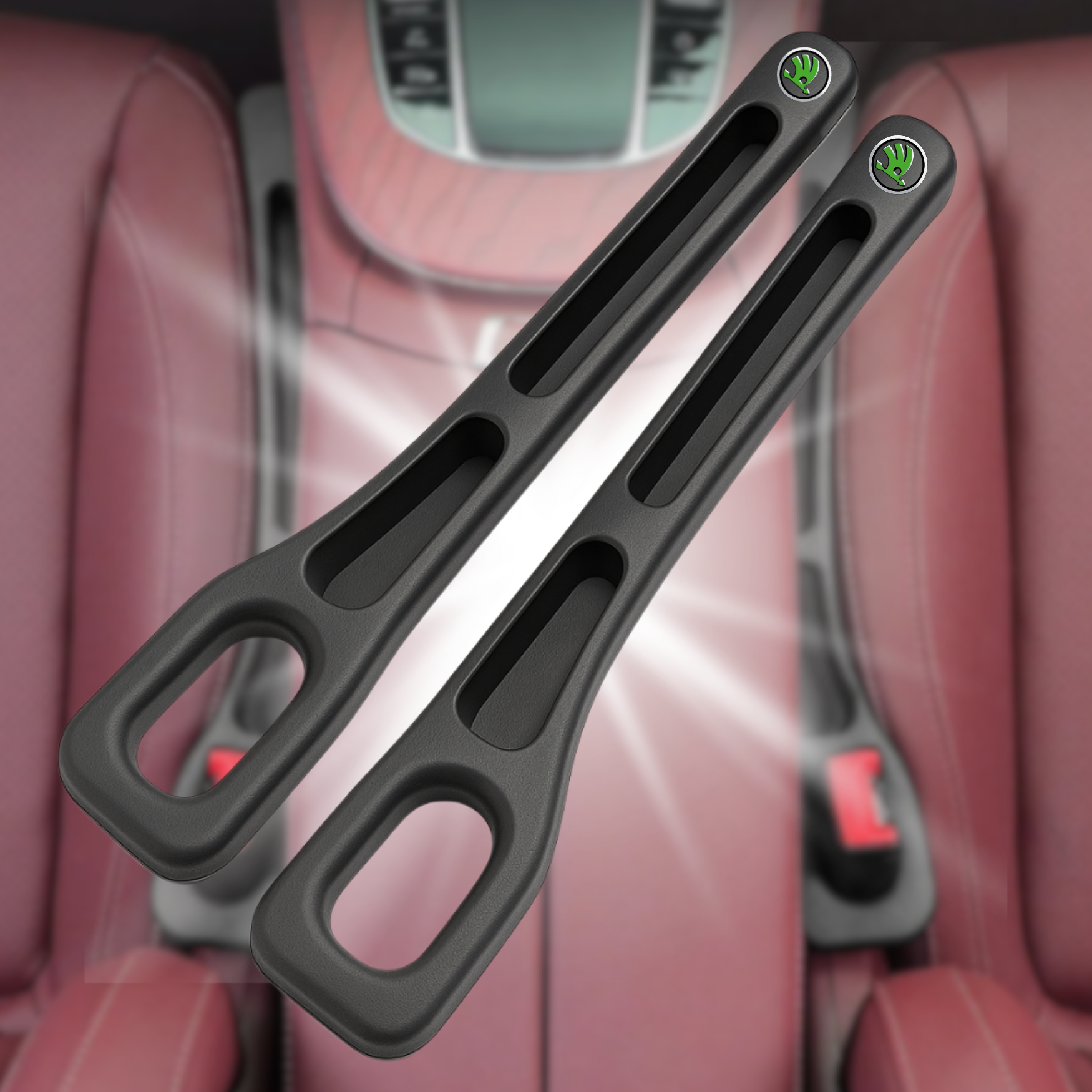 GapBlock PRO | El protector #1 para el hueco entre asientos para conductores mexicanos (Paquete de 2)