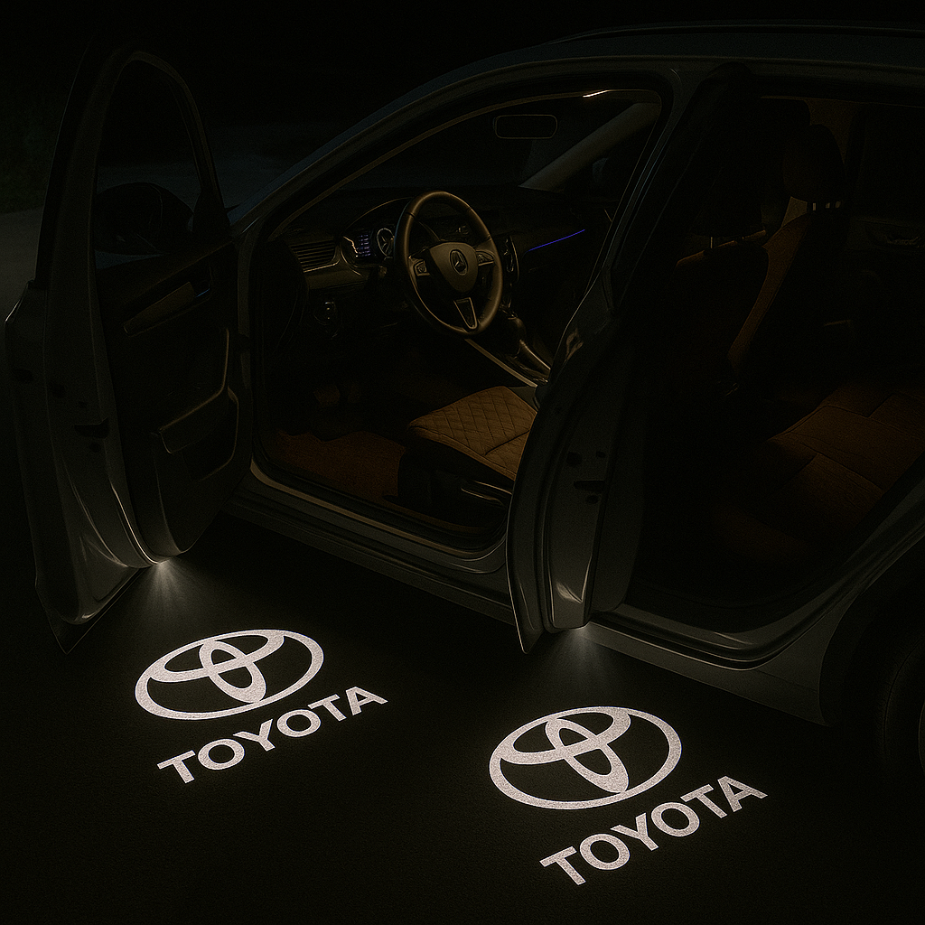 CarLight PRO | Proyectores LED premium con el logo de tu carro para puertas