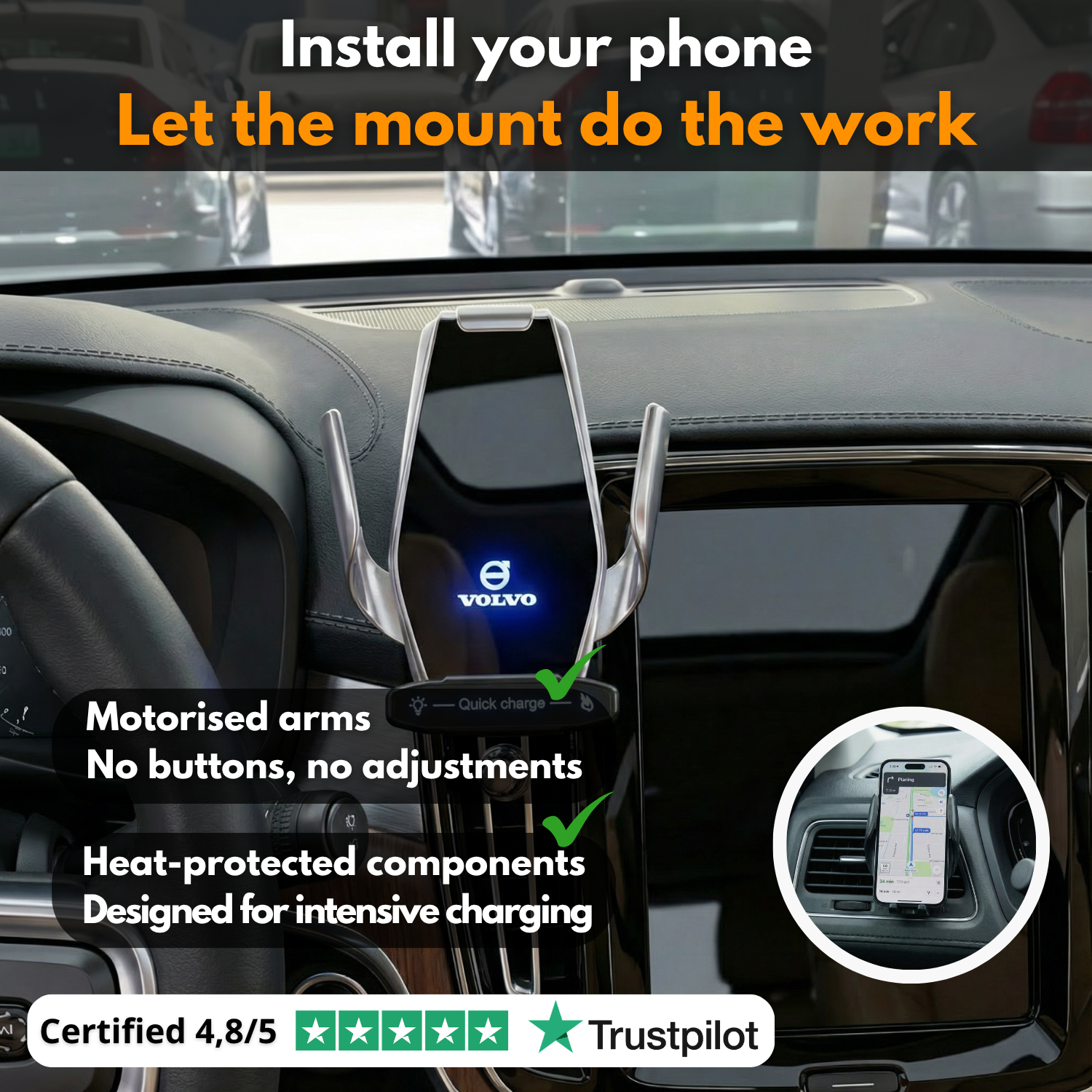 T70 Pro™ | El soporte para celular personalizado y automático #1 en México