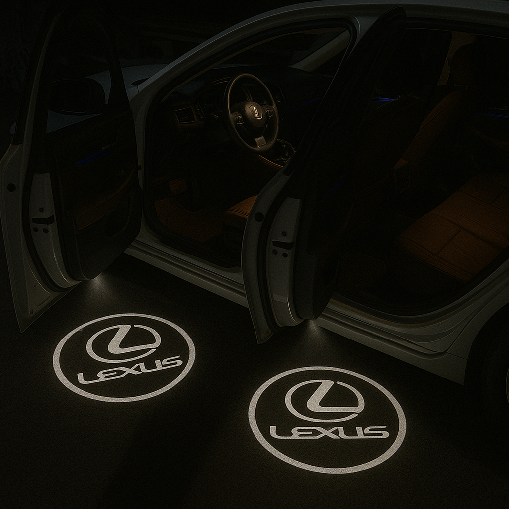 CarLight PRO | Proyectores LED premium con el logo de tu carro para puertas