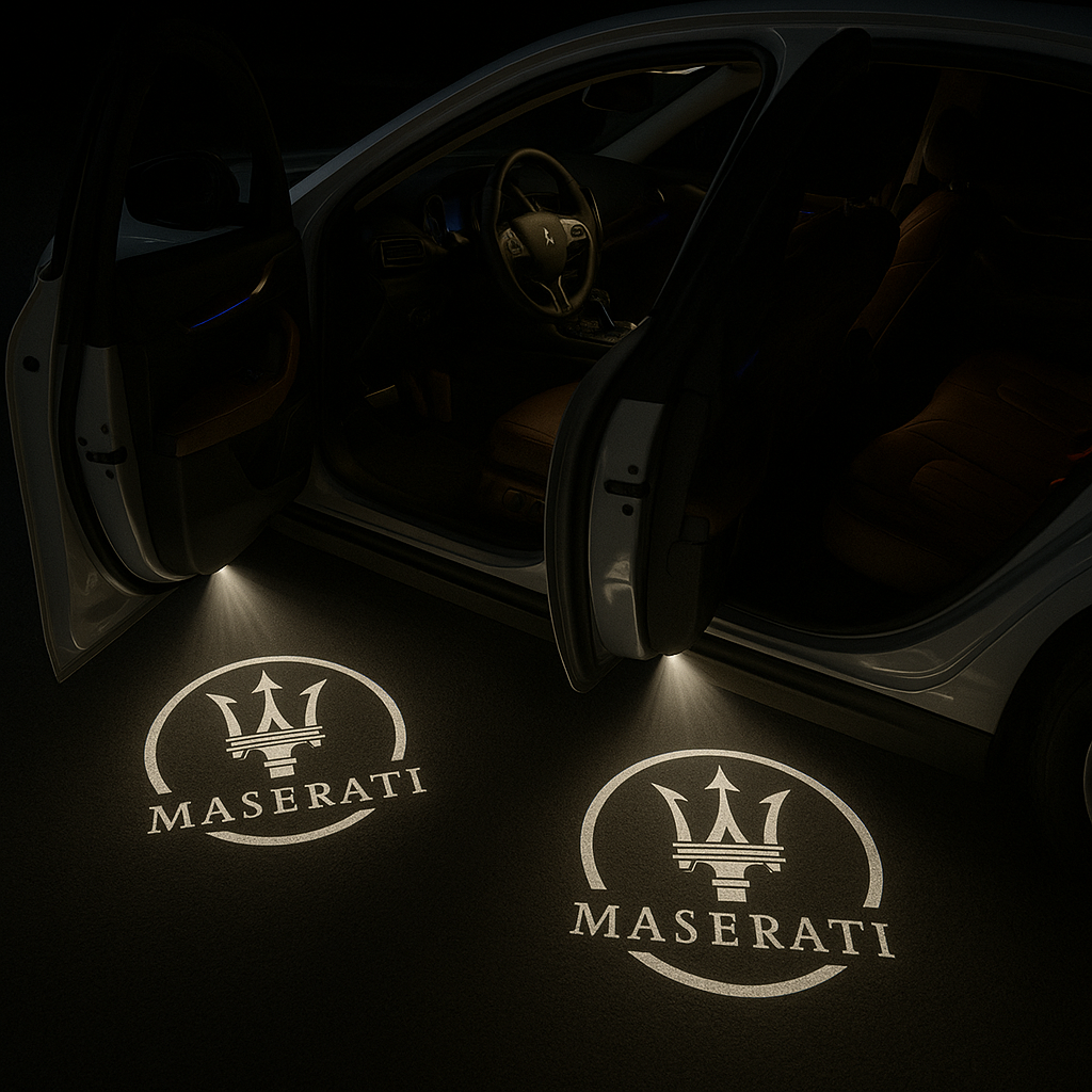 CarLight PRO | Proyectores LED premium con el logo de tu carro para puertas
