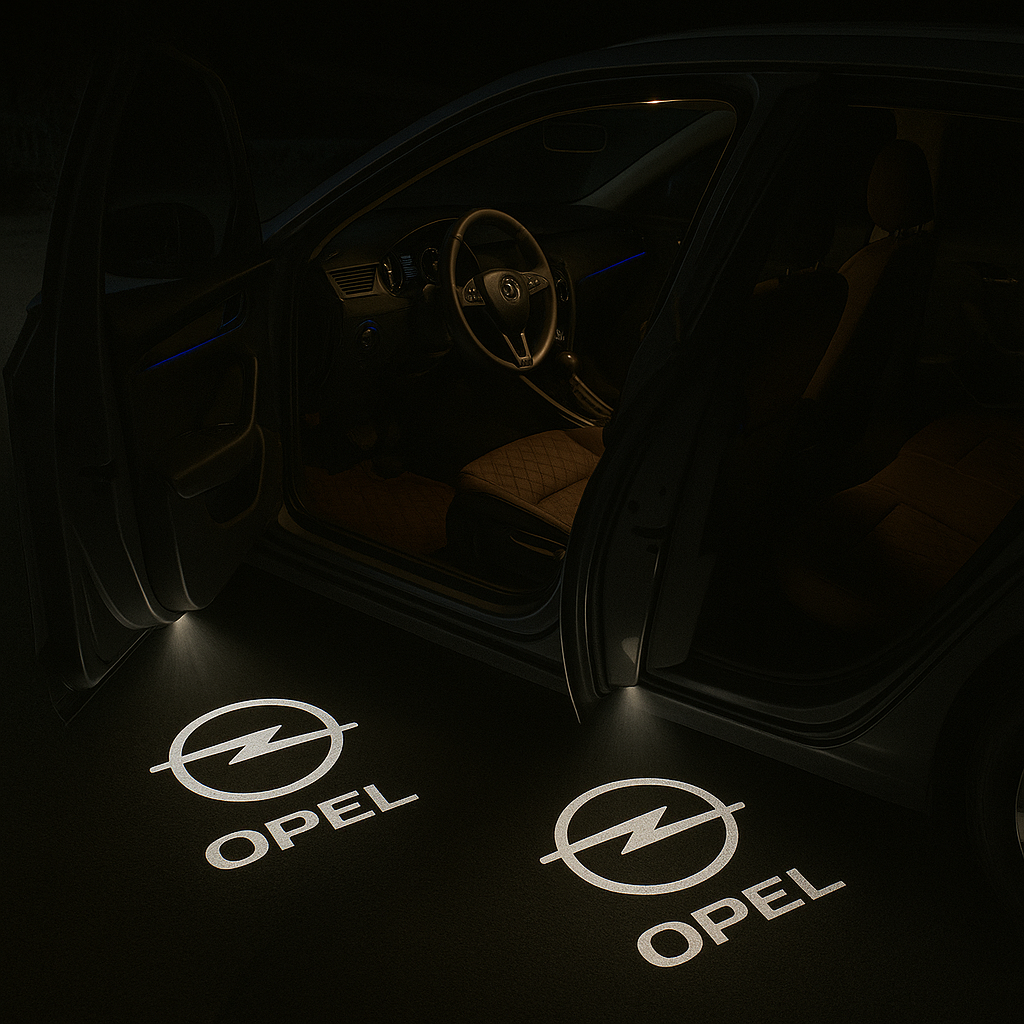CarLight PRO | Proyectores LED premium con el logo de tu carro para puertas