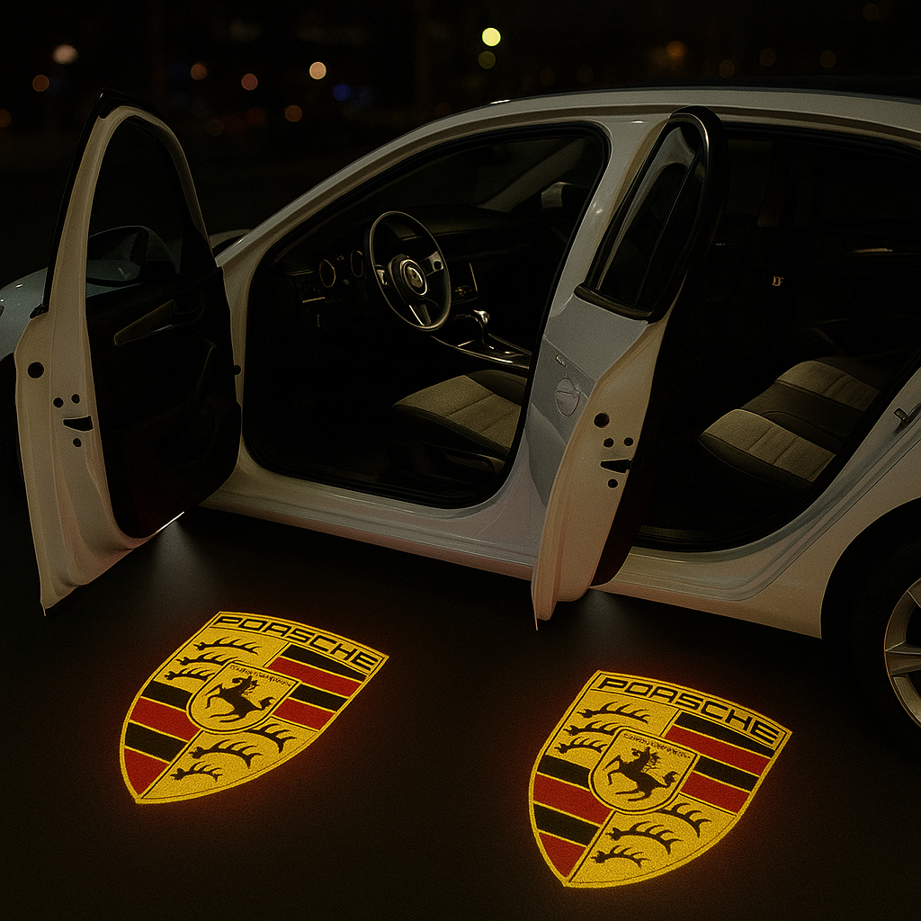 CarLight PRO | Proyectores LED premium con el logo de tu carro para puertas