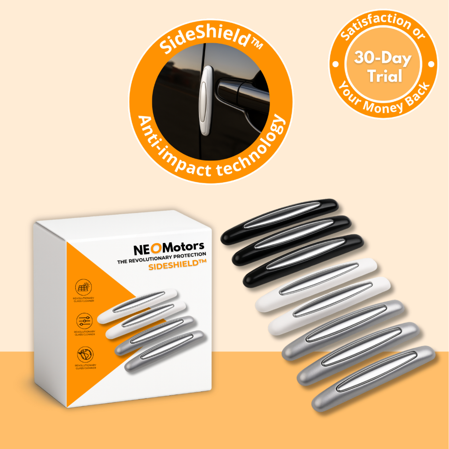 SideShield™ Guard | Protector delgado para filo de puertas