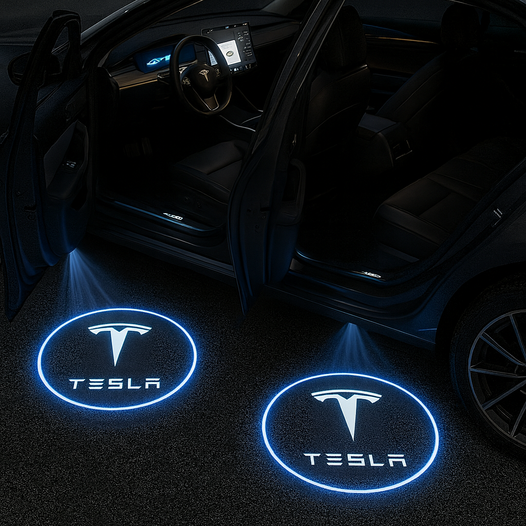 CarLight PRO | Proyectores LED premium con el logo de tu carro para puertas